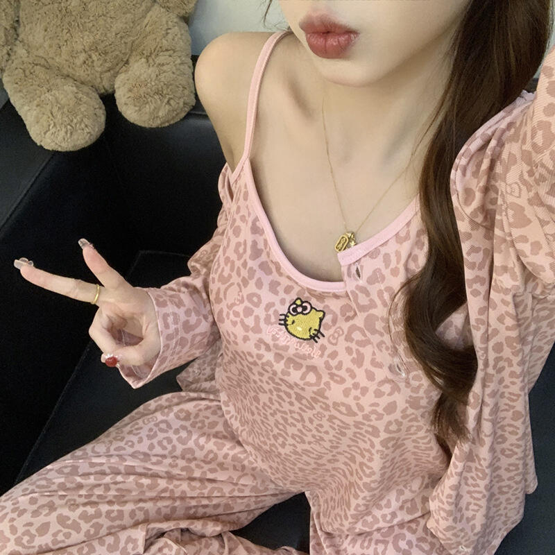Jackets - Kadın Pijamaları Yeni Hello Kitty Üç