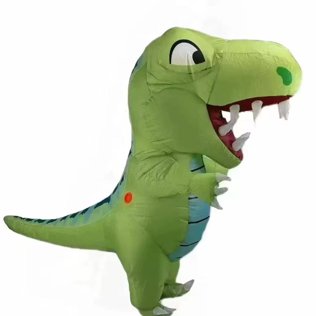 Suits - Yetişkinler için Şişirilebilir Şişman Başlı Dinozor
