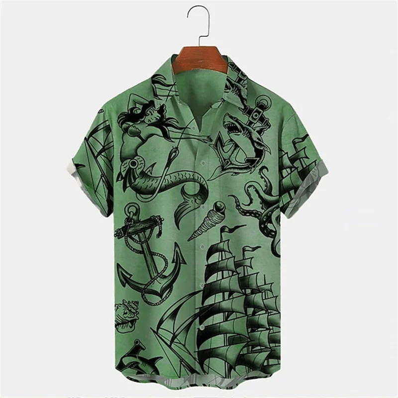 Erkekler Yazlık Yaka Kısa Koll - Vintage Hawaiian Floral Shirt incelemesi ve fiyatı