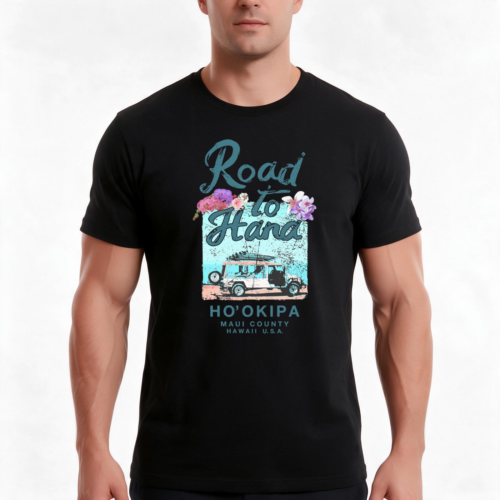 Road to Hana Maui Hawaii Vinta - Vintage Hawaiian Floral Shirt incelemesi ve fiyatı