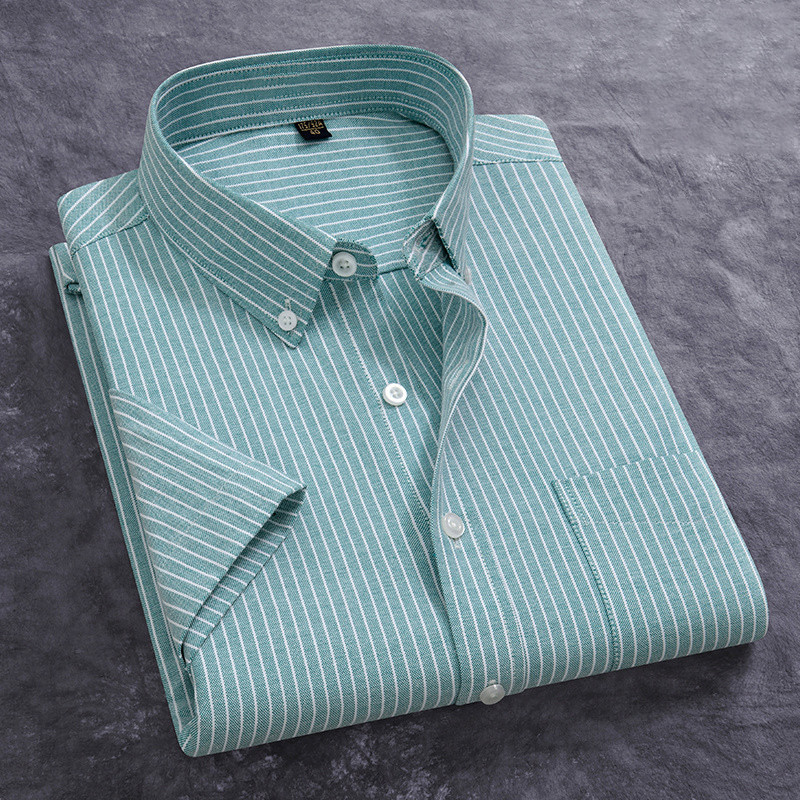 % 100% Pamuk erkek Oxford Göml - Oxford Cotton Casual Shirt Business incelemesi ve fiyatı