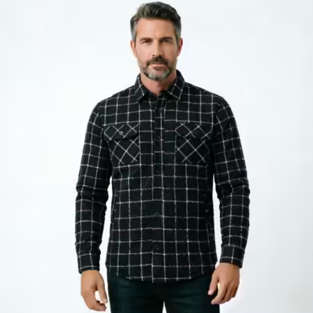 2026 Sonbahar ve Kış Uzun Koll - Flannel Plaid Shirt Heavy Weight incelemesi ve fiyatı