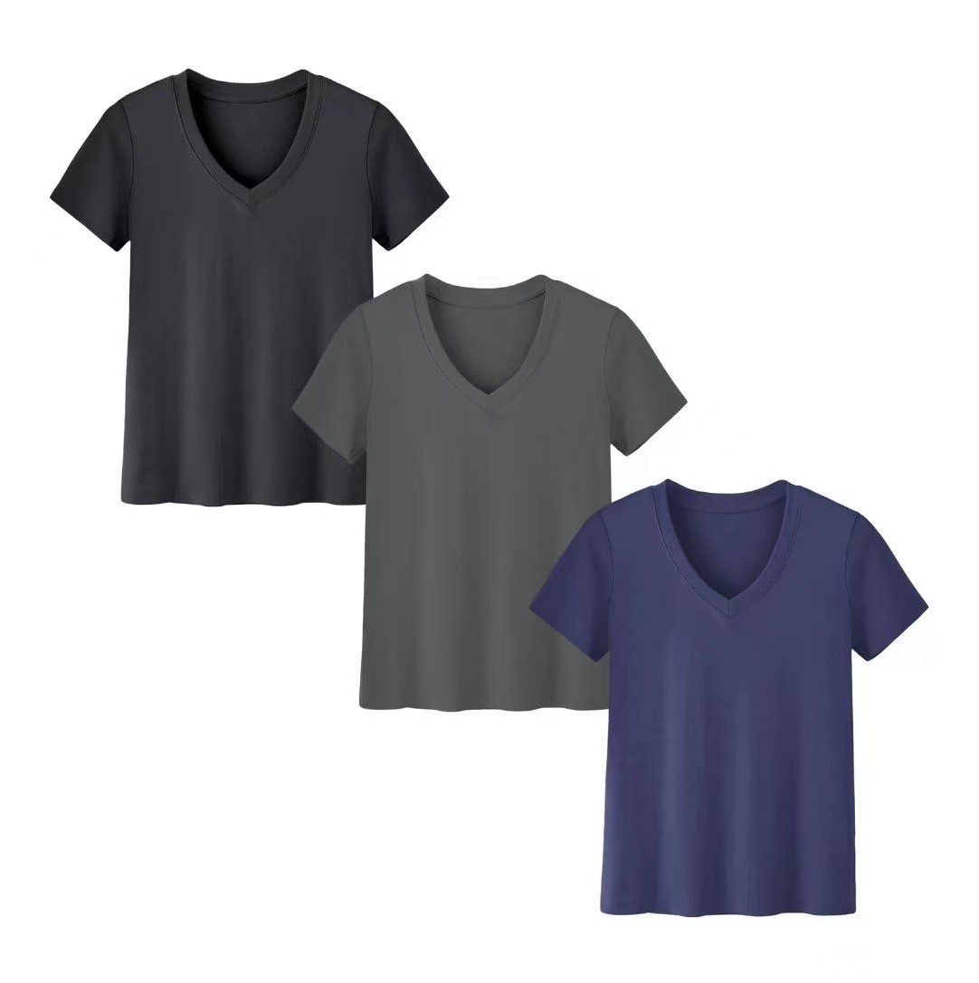 Kadın Günlük Yüksek Yaka Kısa  - T-Shirts incelemesi ve fiyatı